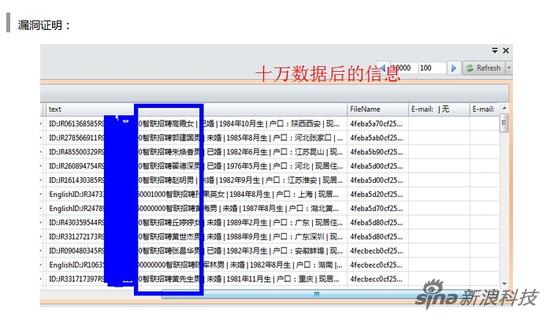 烏云曝智聯(lián)招聘86萬用戶簡歷信息泄露漏洞