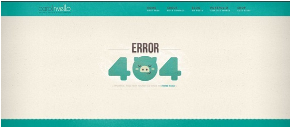 獨特的404頁面設(shè)計